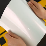 TeckWrap A4 Samples / WHITE VINYL WRAP - Samples