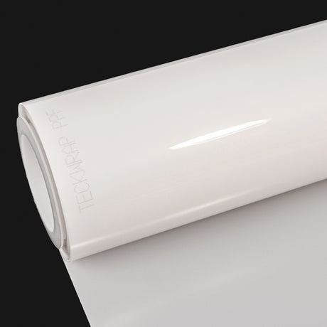 TeckWrap Paint Protection Film E65 Prime roll in high-gloss transparent finish, designed for premium automotive surface protection with advanced self-healing properties and UV resistance.