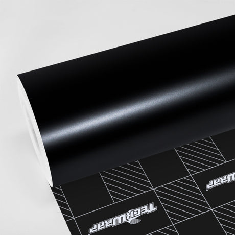 TeckWrap Pearl Black CM15 vinyl wrap roll with subtle matte finish
 for car wrapping