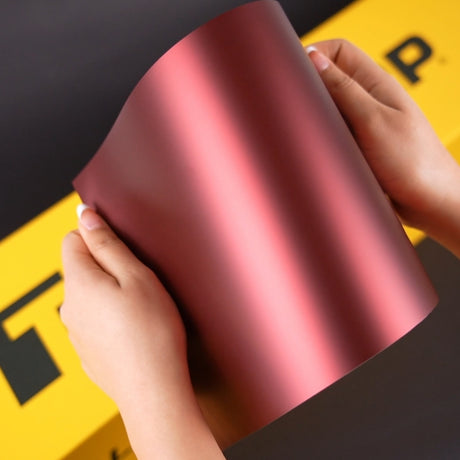 TeckWrap A4 Samples of SMT18 Oxide Red Satin Metallic